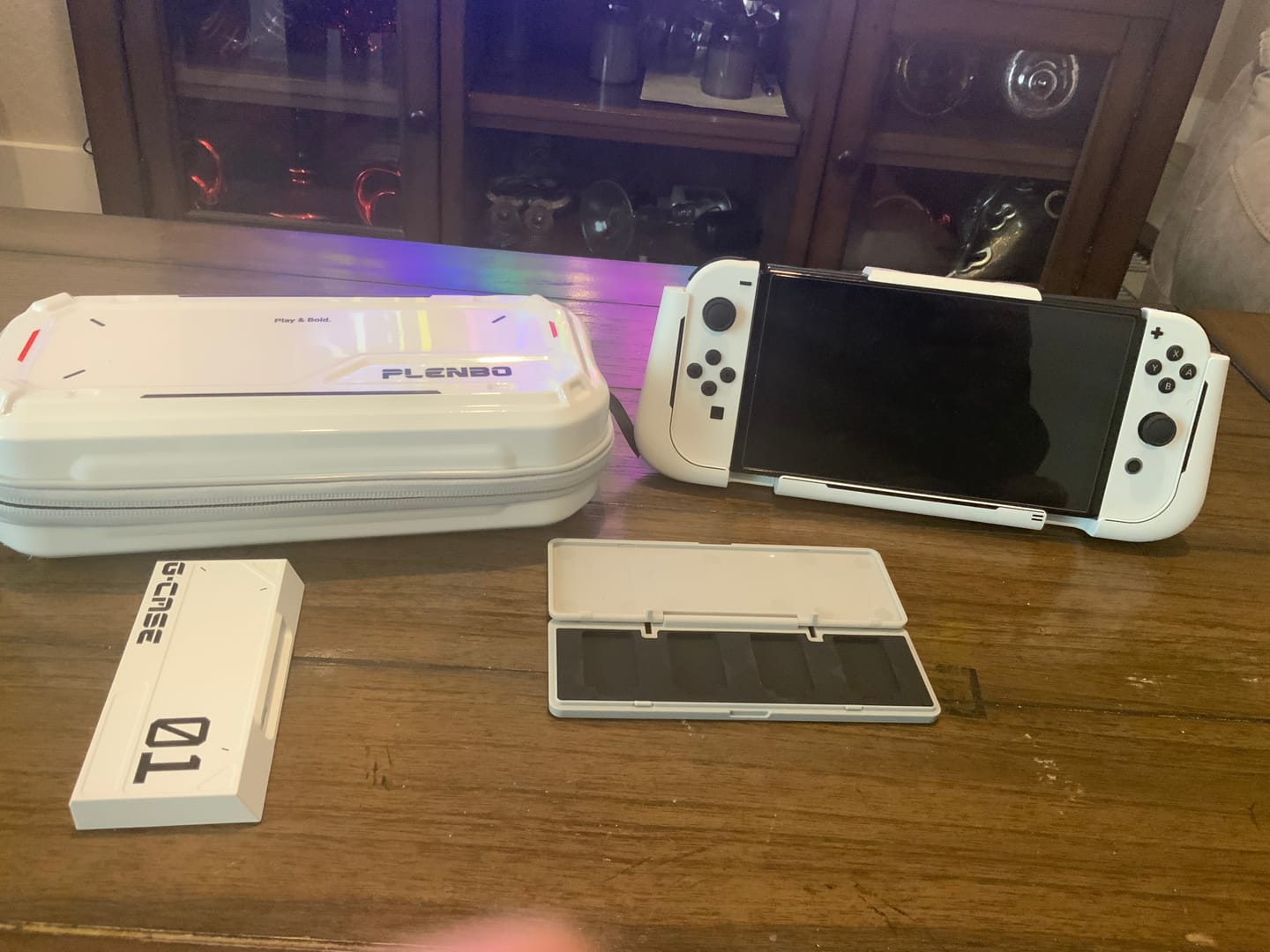 Customer photo review of Plenbo GripShield 4-Slot Game Card Case for Switch/Switch OLED/Switch 2