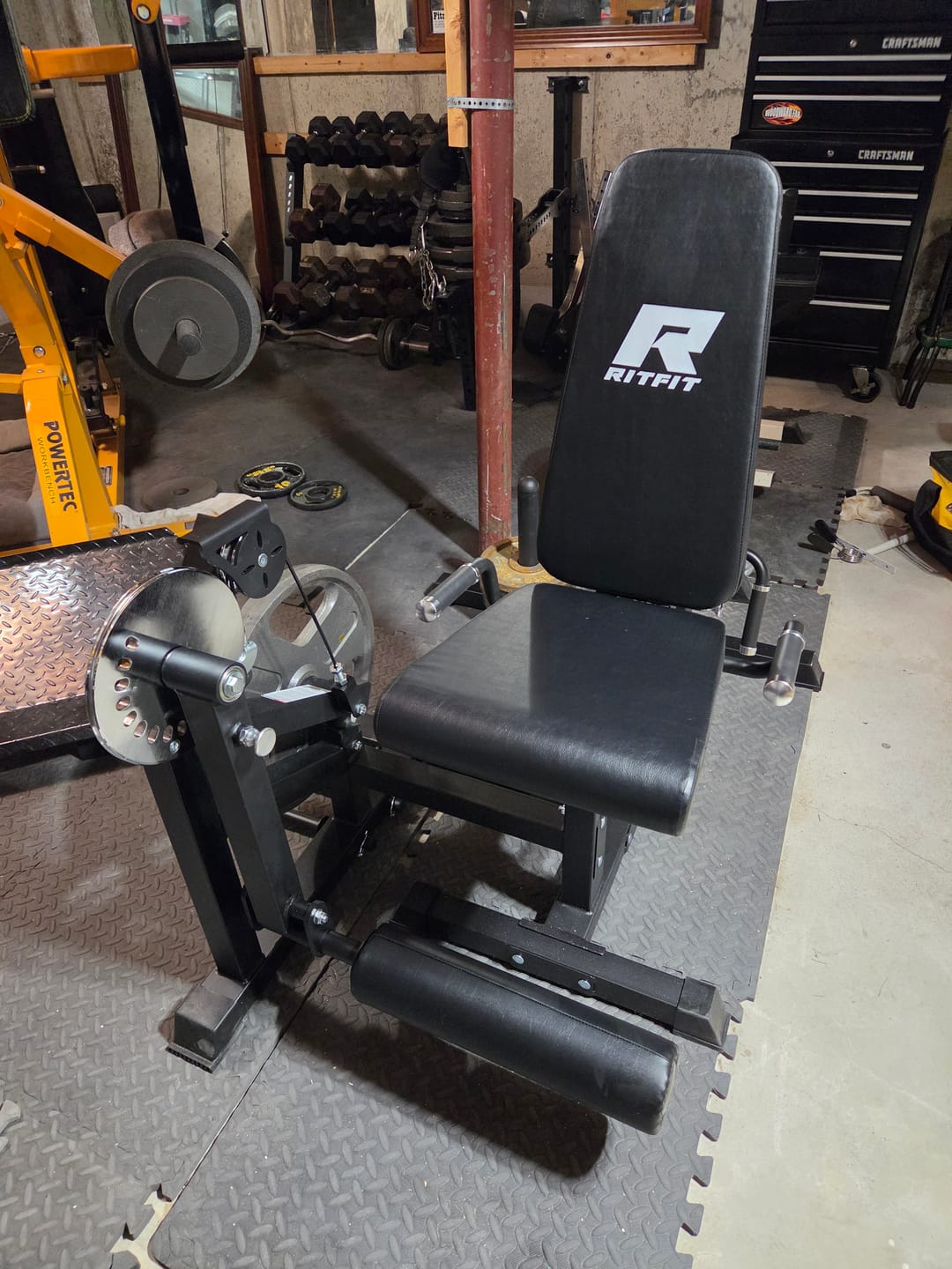 Customer photo review of RitFit PLC01 Leg Extension Curl Machine