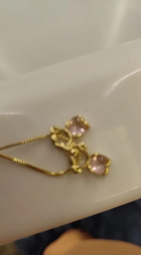 Customer photo review of Colgante Abuela y Nietos personalizado