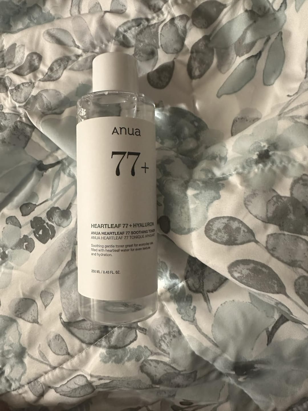 Customer photo review of Anua 77% Soothing Toner For Skin