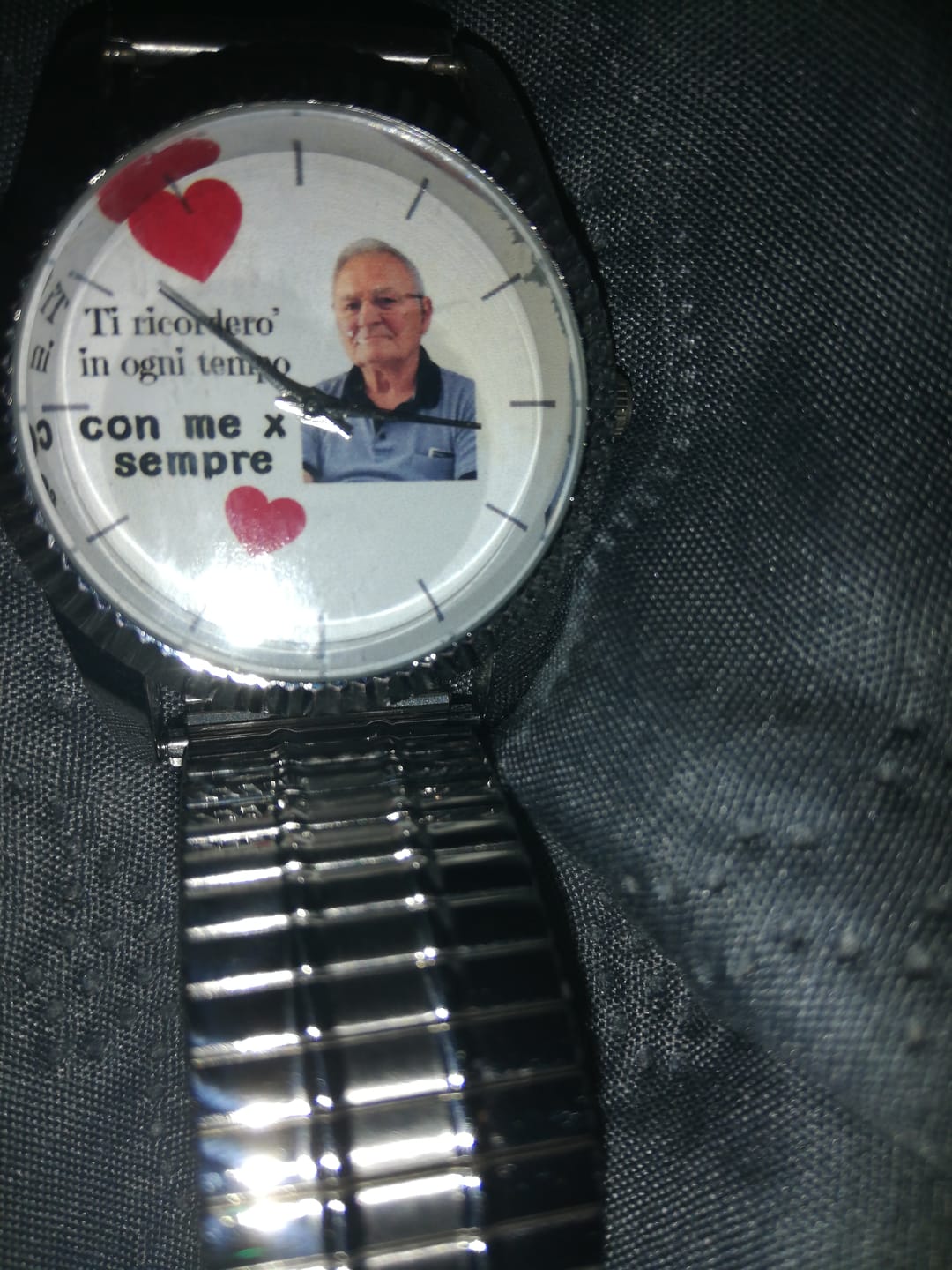 Customer photo review of Orologio Eternity – Un ricordo da custodire per sempre ❤️
