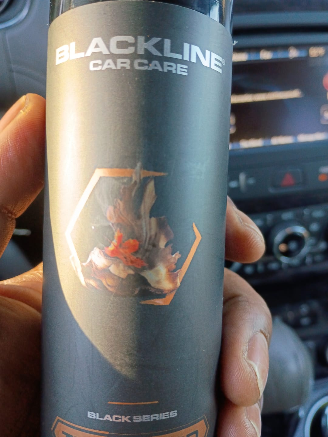 Customer photo review of BLACKLINE® RESET INTERIOR CLEANER & SCENT BOOSTER