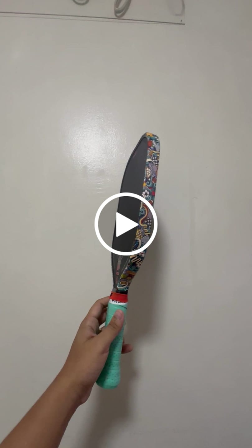 Customer video review of The Loco 16mm Pickleball Paddle Elongated