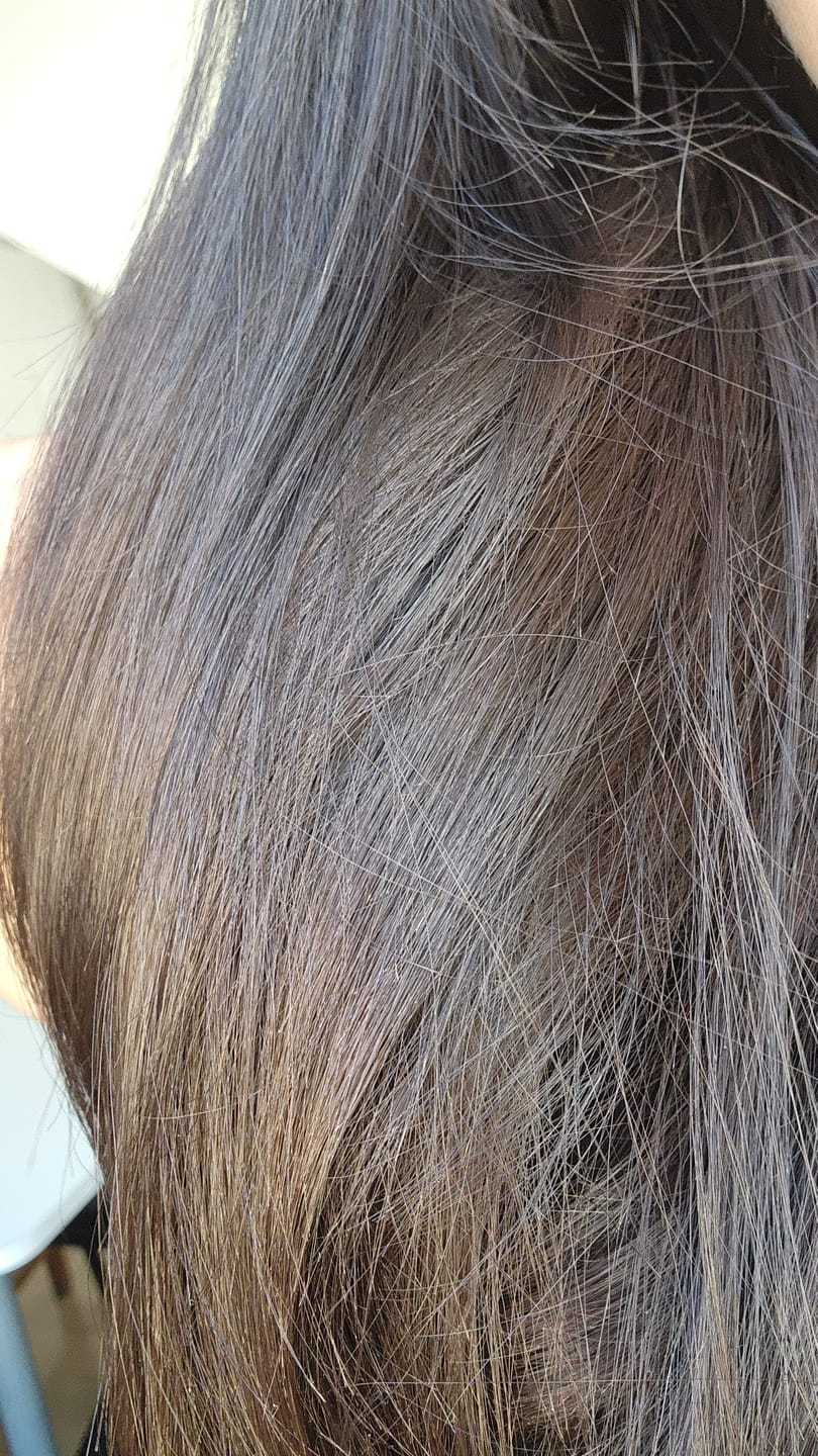 Customer photo review of Serie Expert, Absolut Repair Molecular, Shampoo sin Sulfatos 1000ml Refill