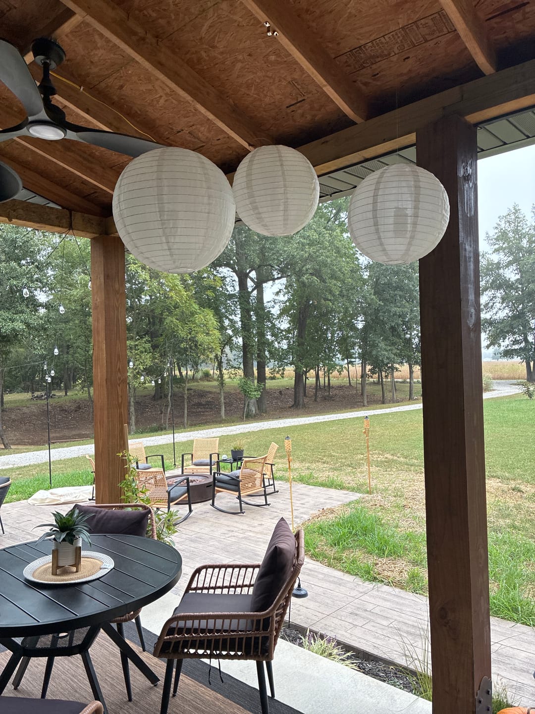 Customer photo review of Fantado MoonBright™ BULK COMBO 12 LED Multi-function Remote Controlled Battery Powered Lights for Lanterns, Warm White (6 PACK + Remote Control)