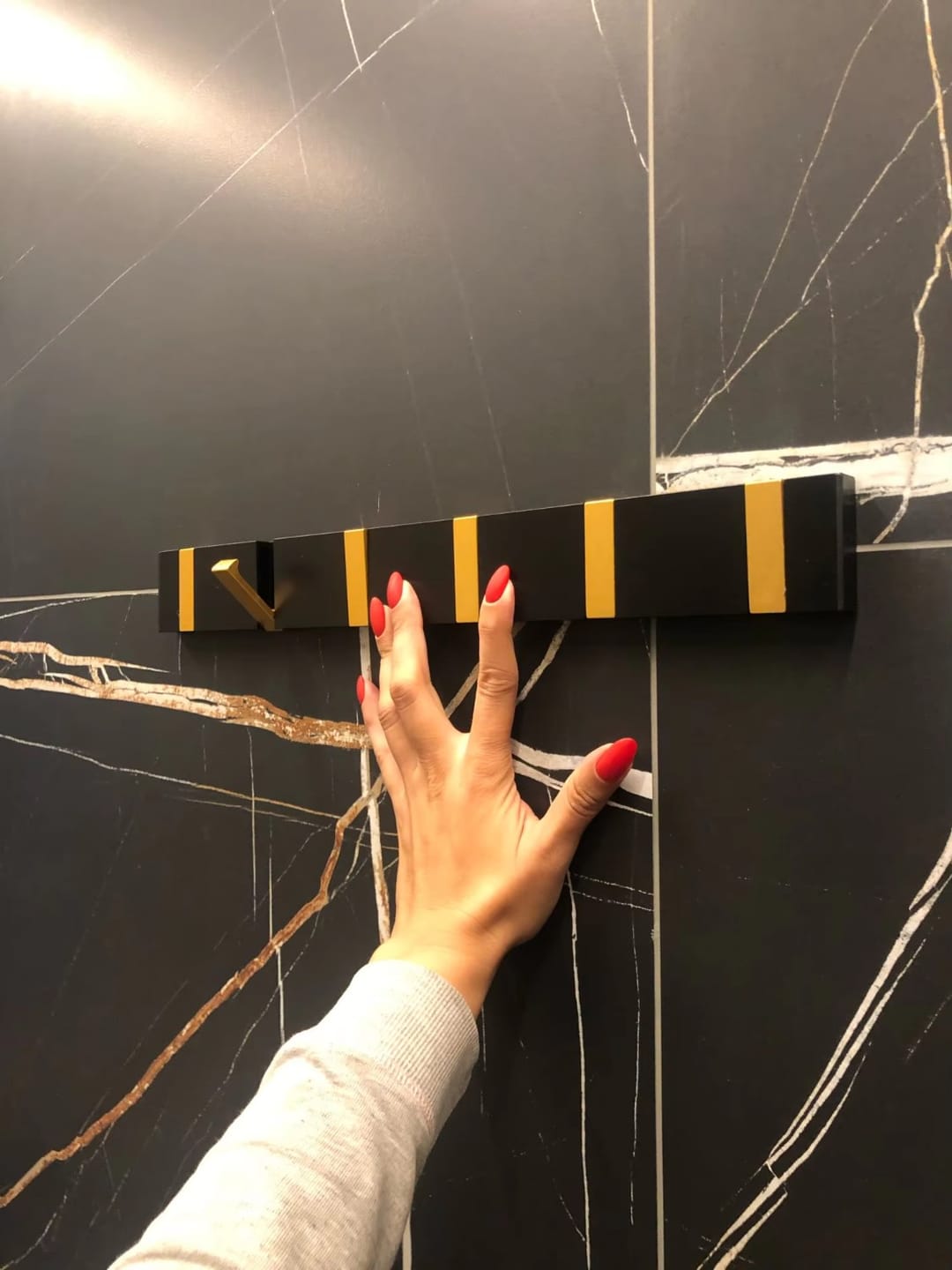 Customer photo review of KlappHook | Klappbarer Garderobenhaken