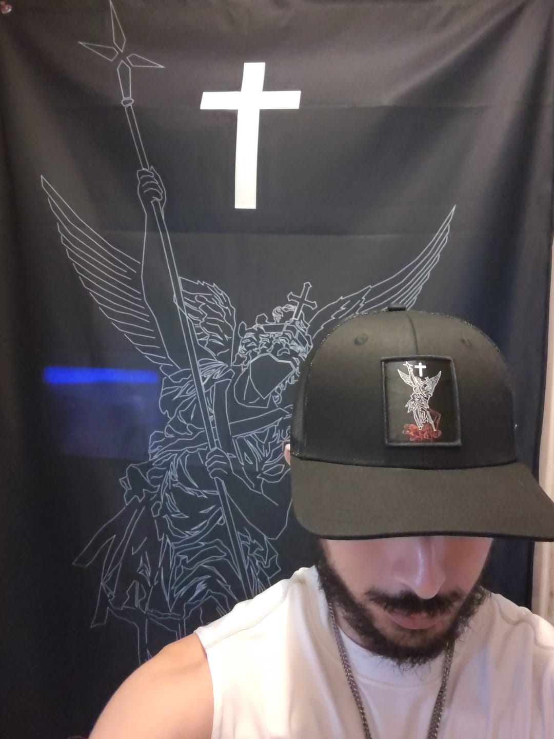 Customer photo review of SAINT MICHAEL Hat