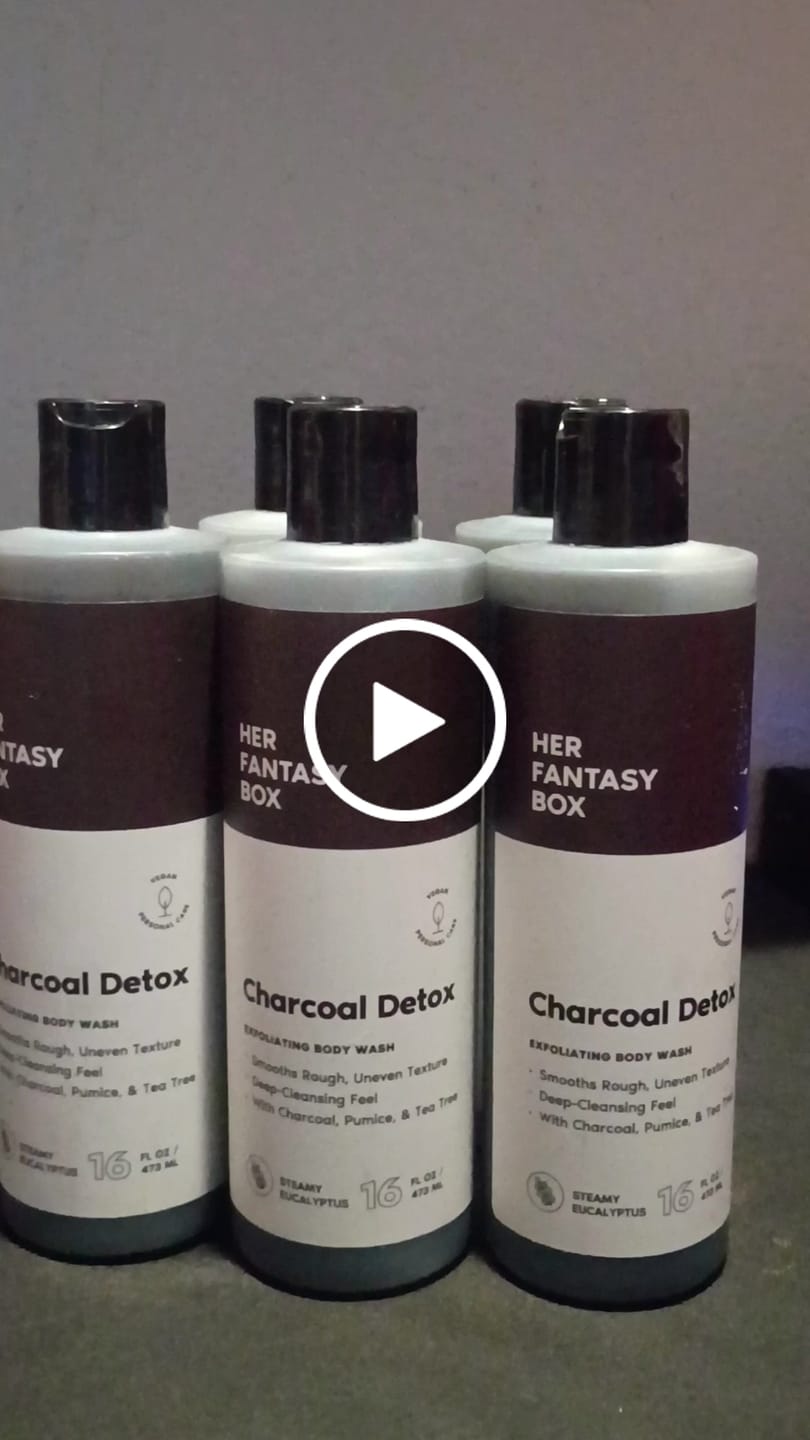Customer video review of Charcoal Detox Exfoliating Body Wash