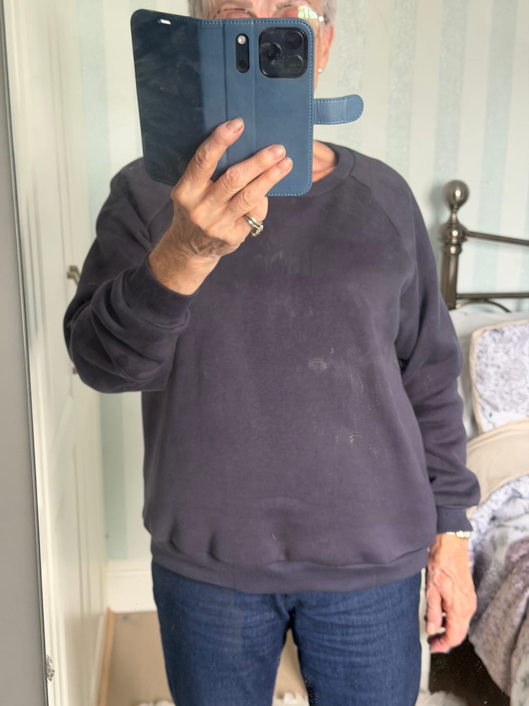 Customer photo review of Plain Sweatshirt Fabric