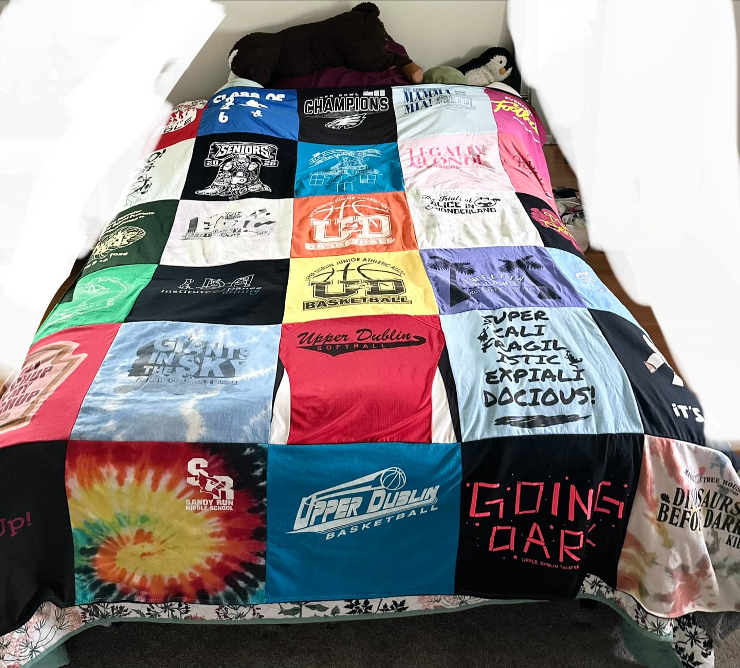 Customer photo review of Project Repat T-Shirt Quilt