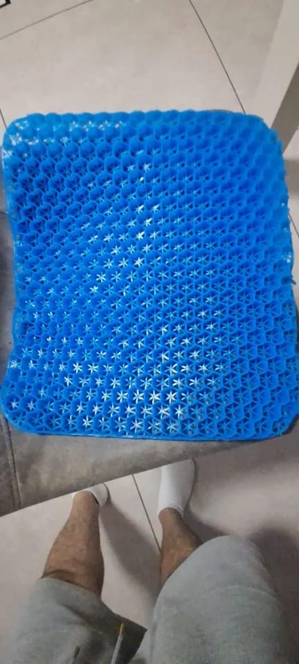 Customer photo review of Cojín Ergonómico de Gel