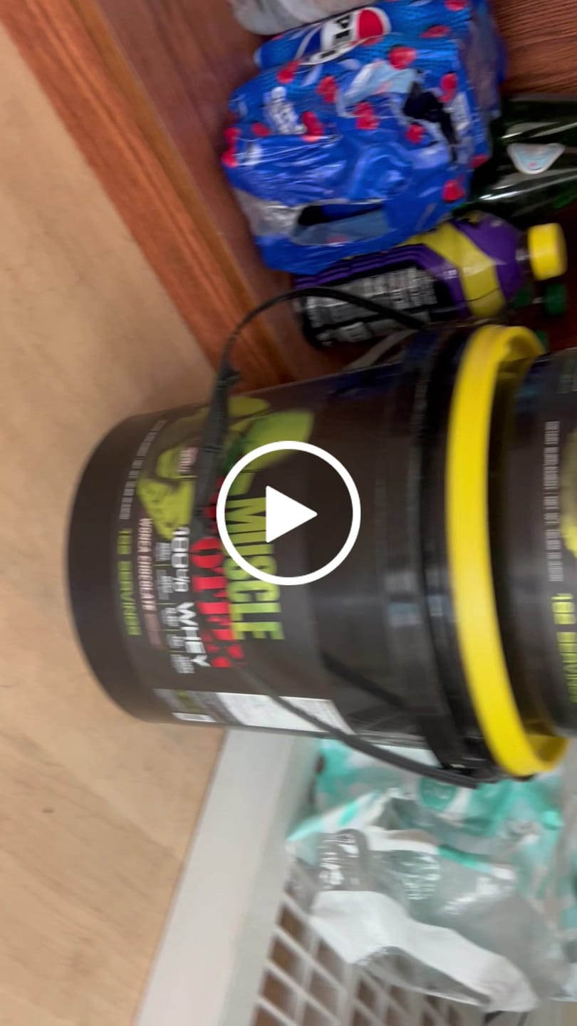 Customer video review of Whey Protein Powder Bucket