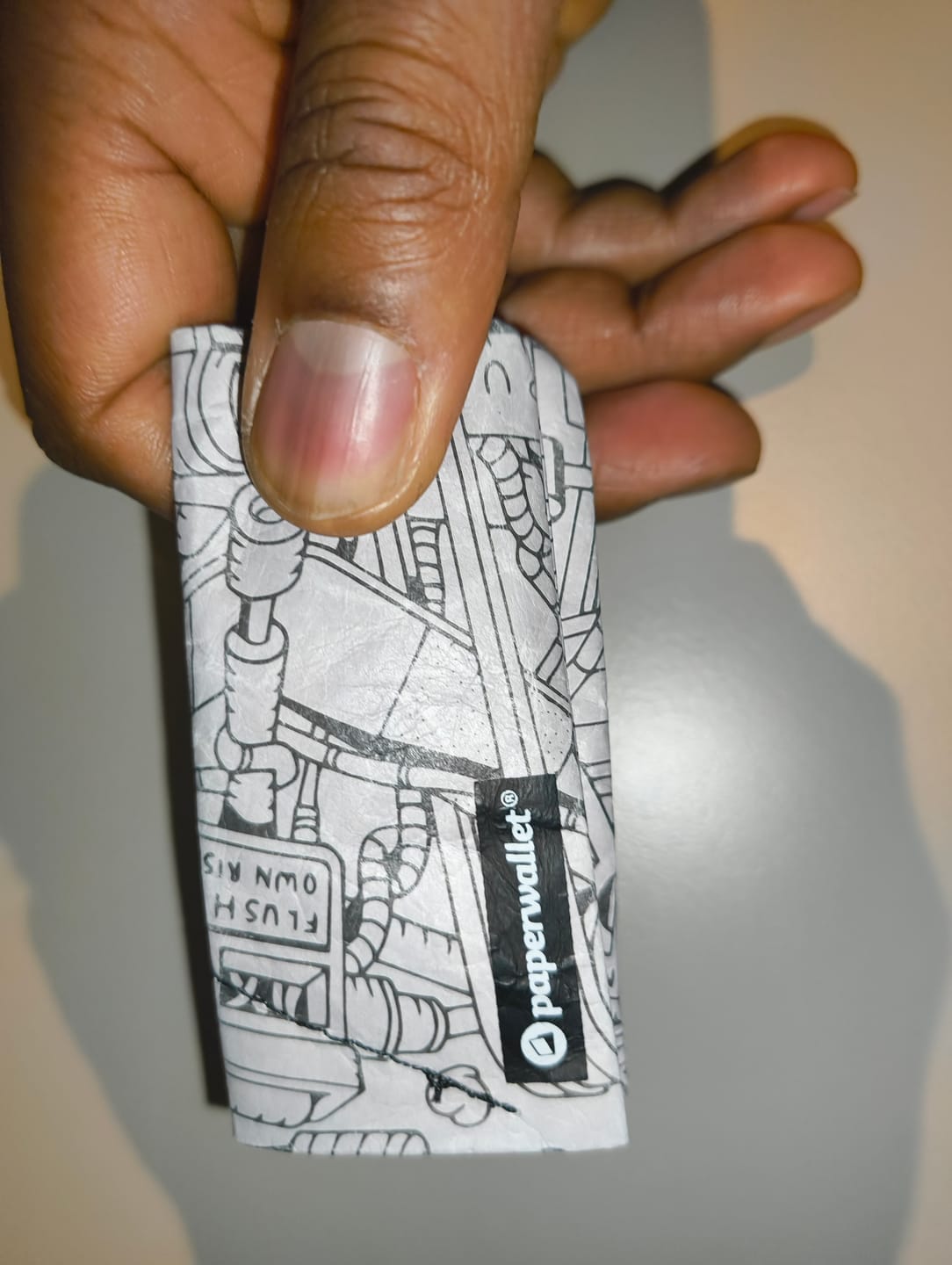 Customer photo review of Flush at own risk