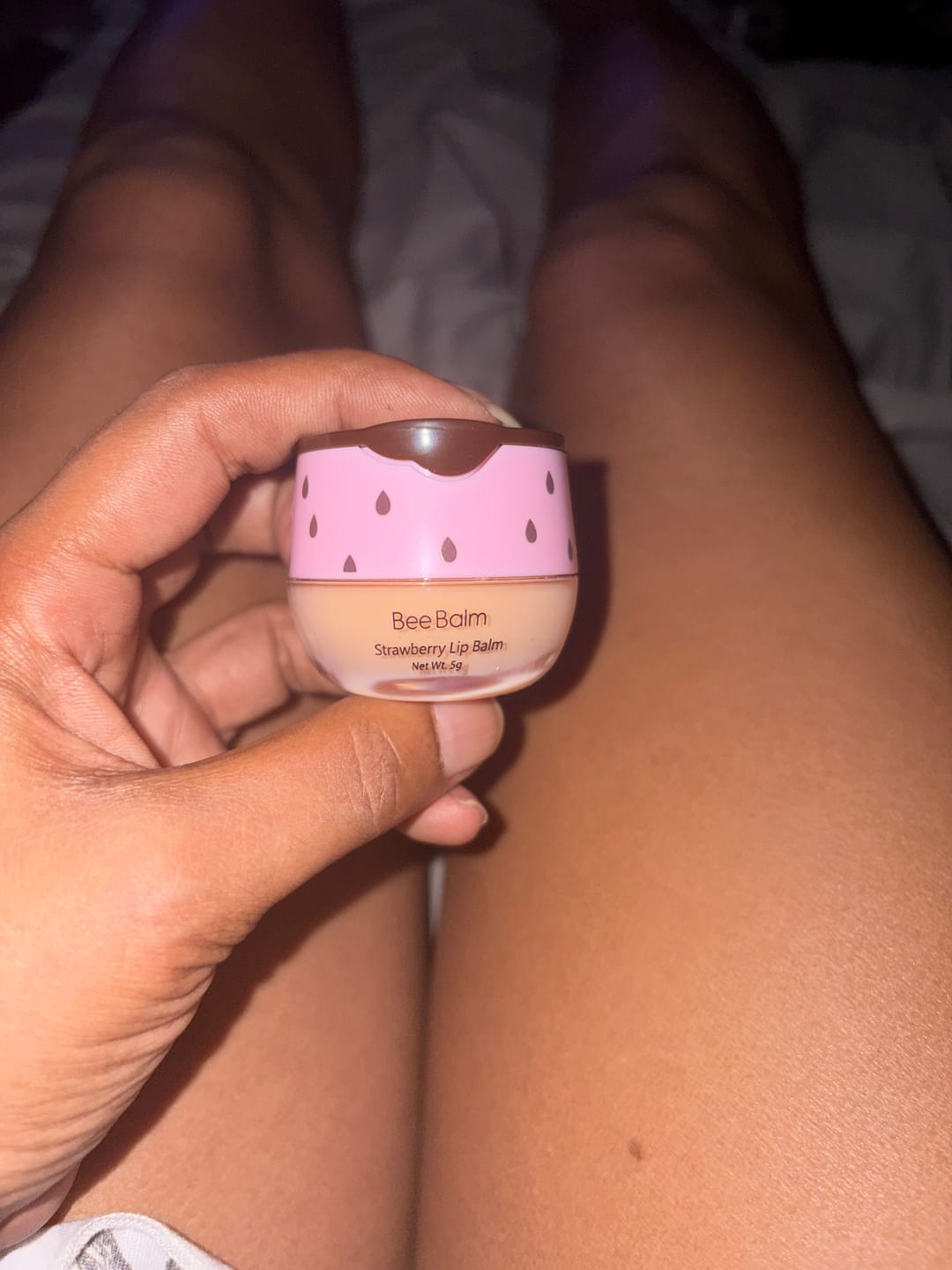 Customer photo review of Strawberry Bee Balm