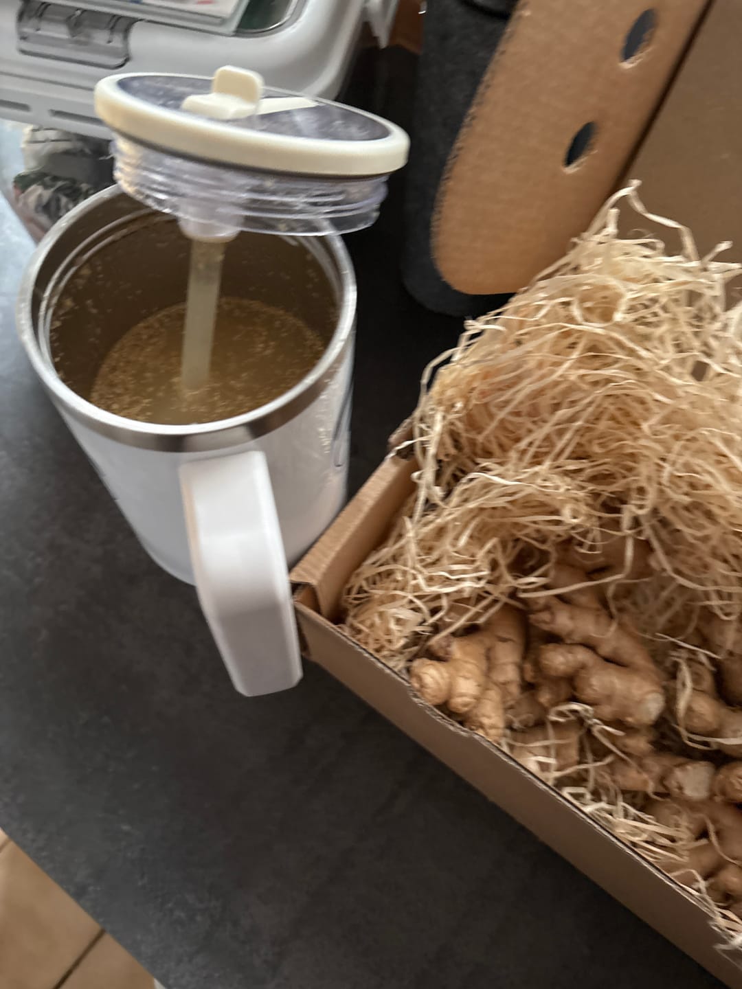 Customer photo review of Ingwer Bio aus Peru mit Schale verwertbar!AKTIONSPREIS