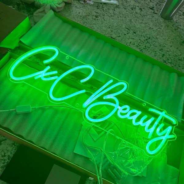 Customer photo review of Custom Neon: Cx C Beauty
