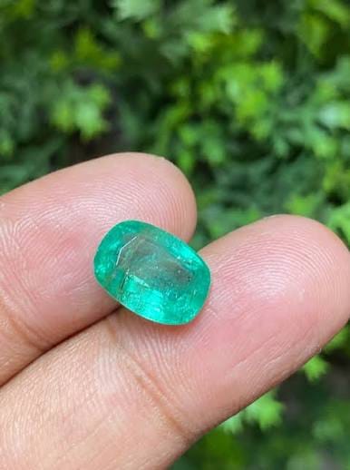 Customer photo review of Natural Emerald Stone (Panna) – Certified & Genuine