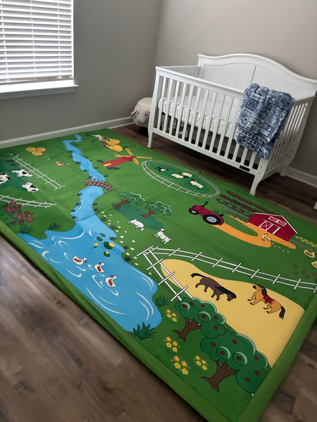 Customer photo review of Relax Mat - 1.4" Thick Soft Foam Play Mat