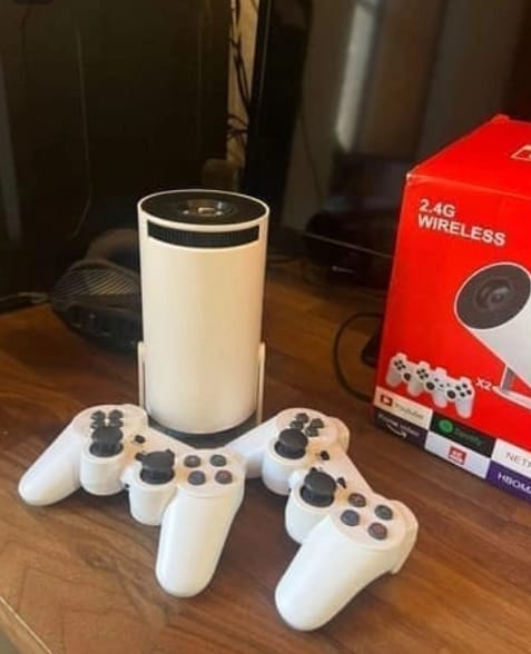 Customer photo review of Arcade Vision Projector.