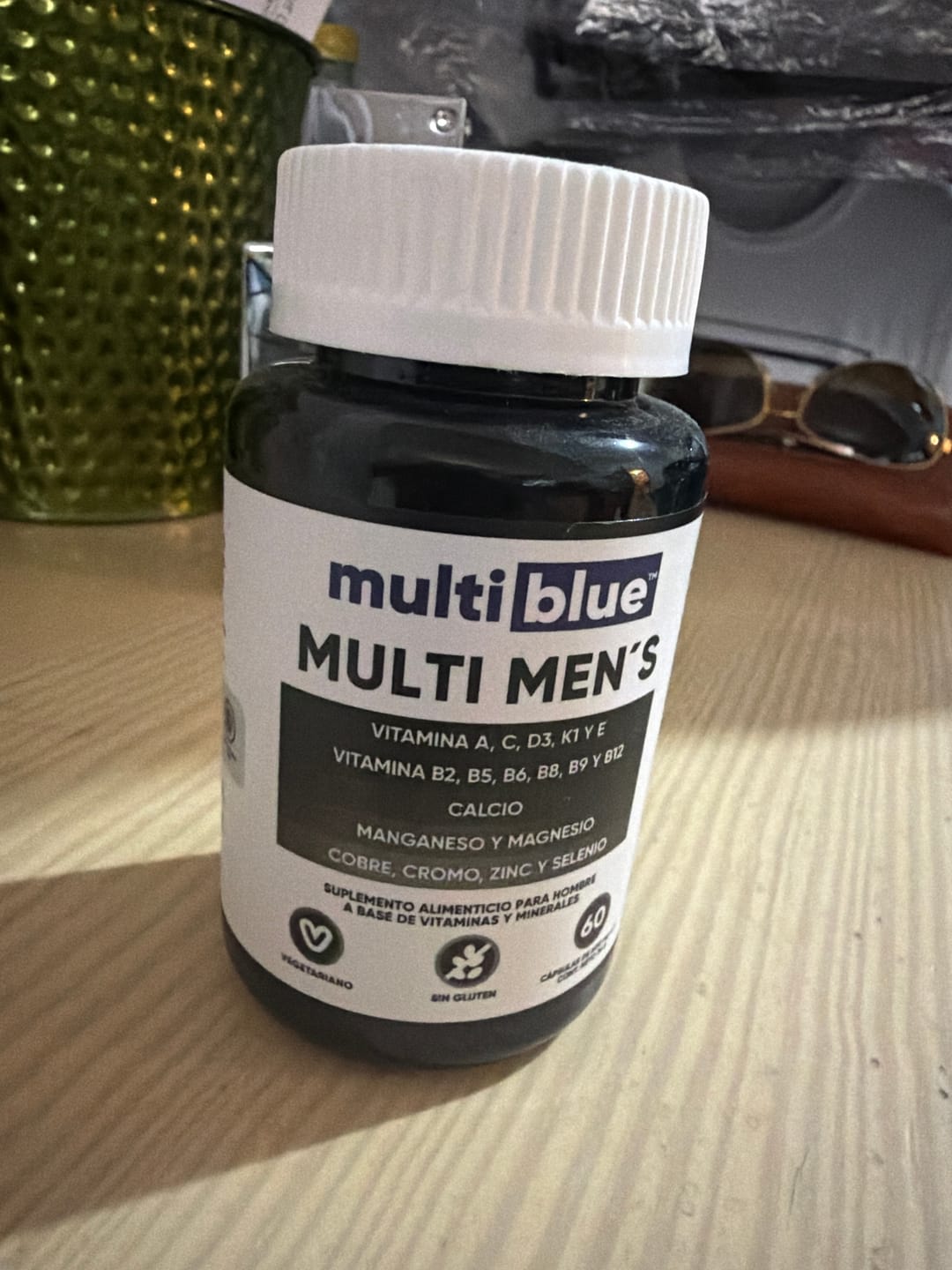 Customer photo review of Mutilivatimínico Men's Multiblue - 60 Caps