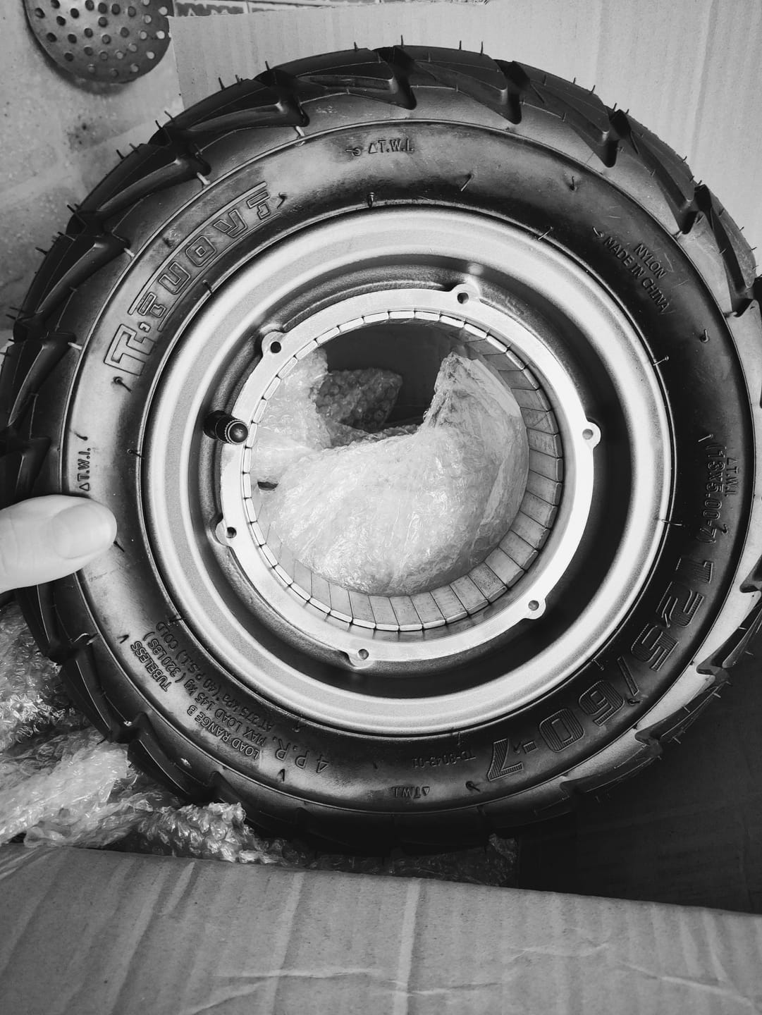 Customer photo review of T90 Tyre+wheel