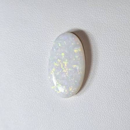 Customer photo review of Natural White Opal Stone – Certified & Genuine