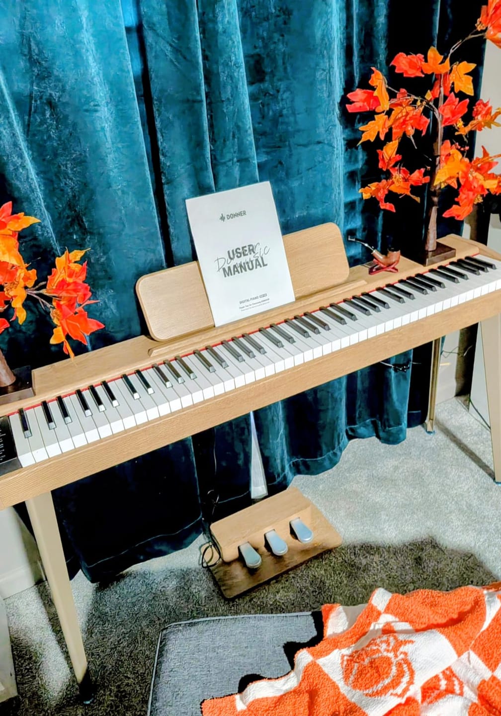 Customer photo review of Donner DDP-60 Halbgewichtet Digital Piano