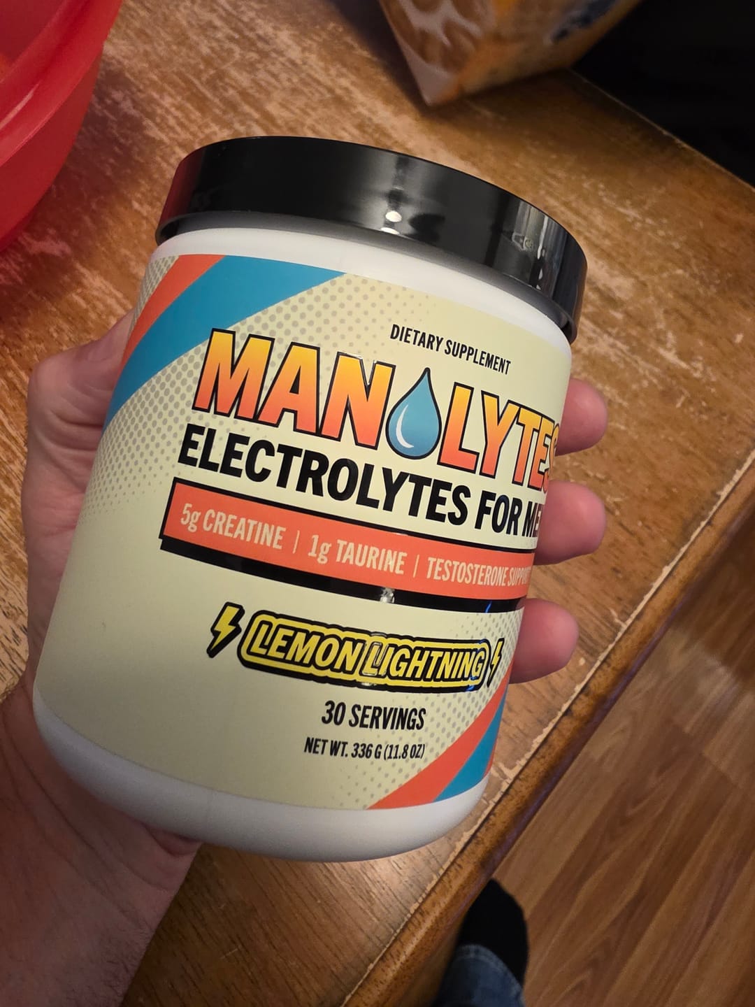 Customer photo review of Manolytes Daily Electrolytes