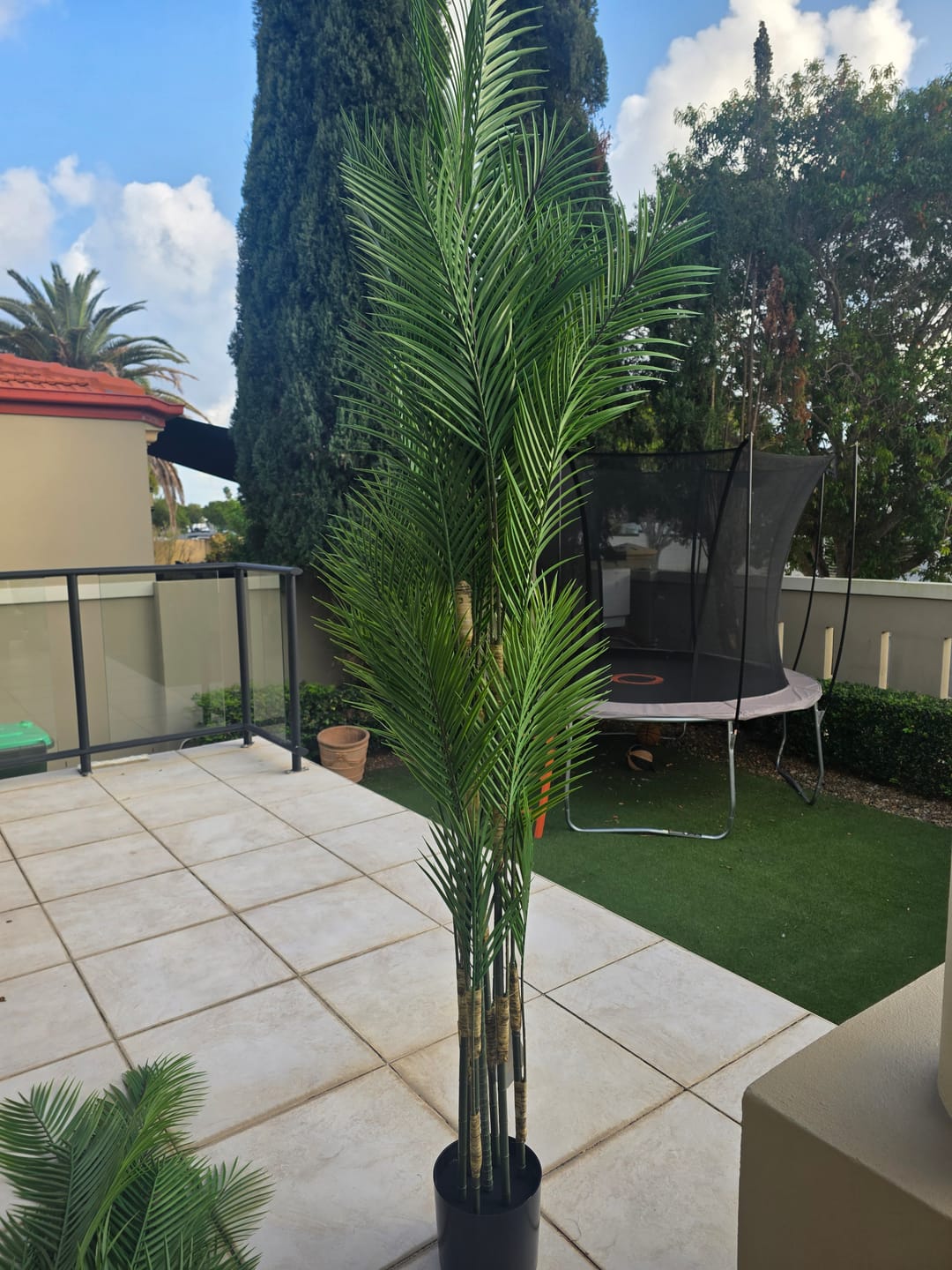 Customer photo review of Premium Artificial Areca Palm Tree 210cm UV Resistant (New Arrival)