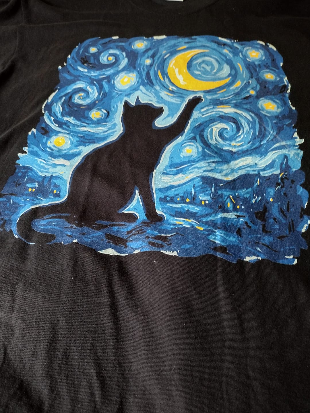 Customer photo review of Starry Void T-Shirt