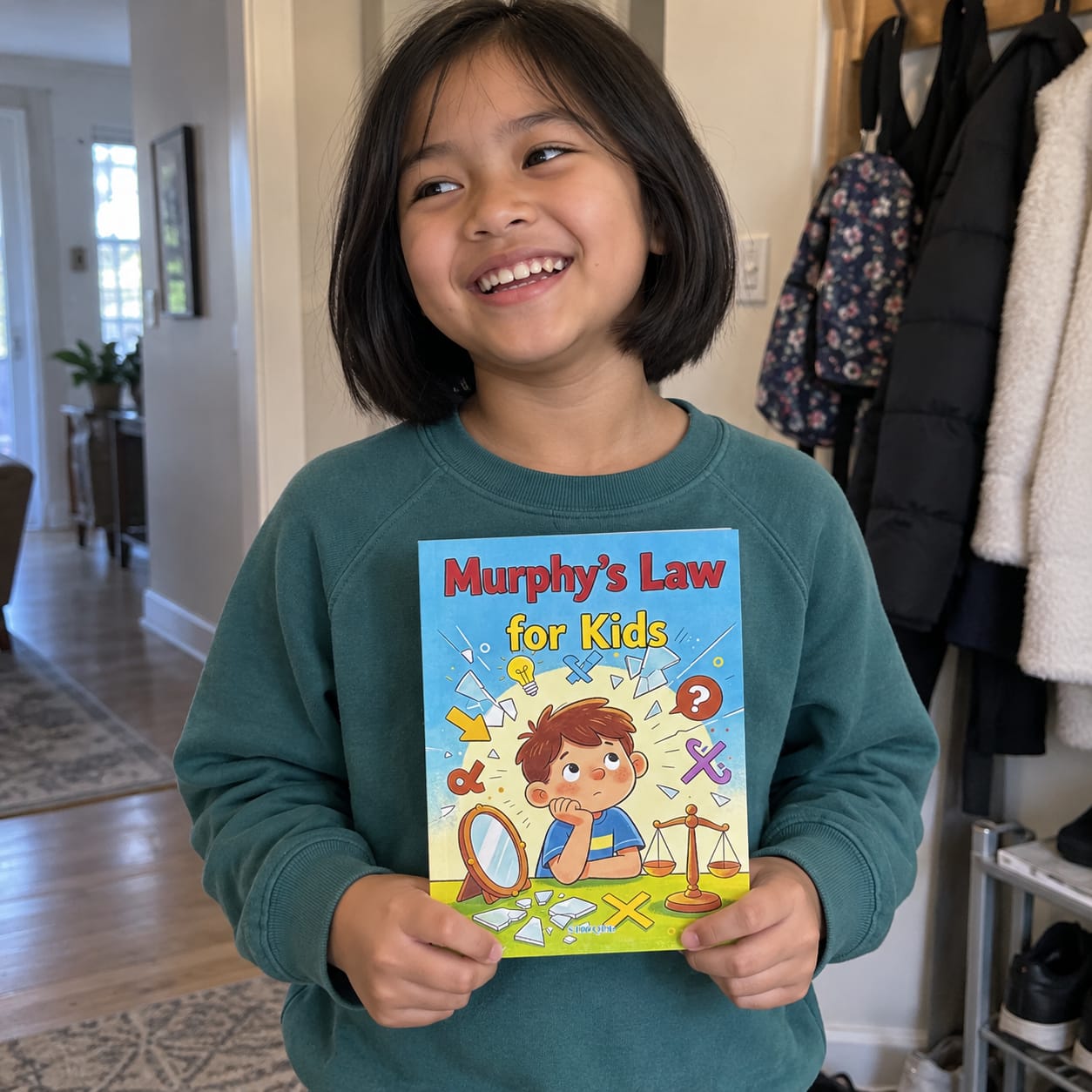 Customer photo review of Murphy’s Law for Kids