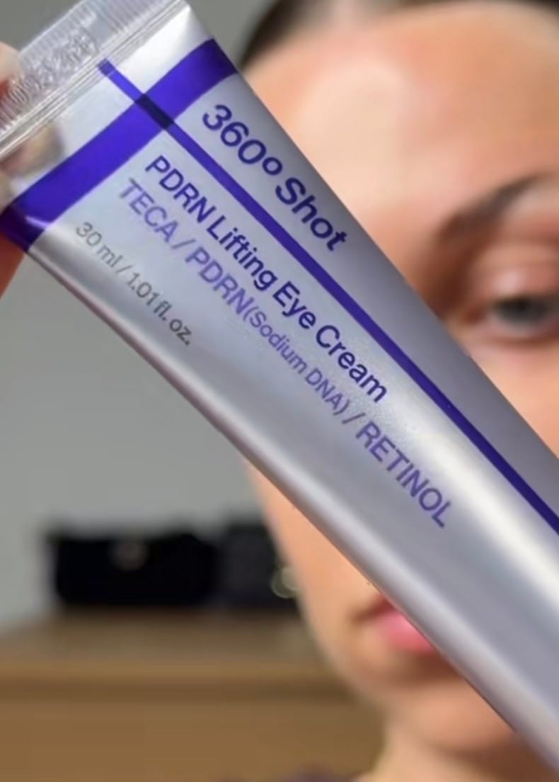 Customer photo review of 360º Shot PDRN lifting Eye cream 30ml