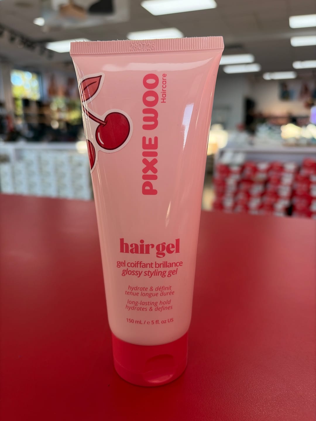 Customer photo review of Glossy styling gel