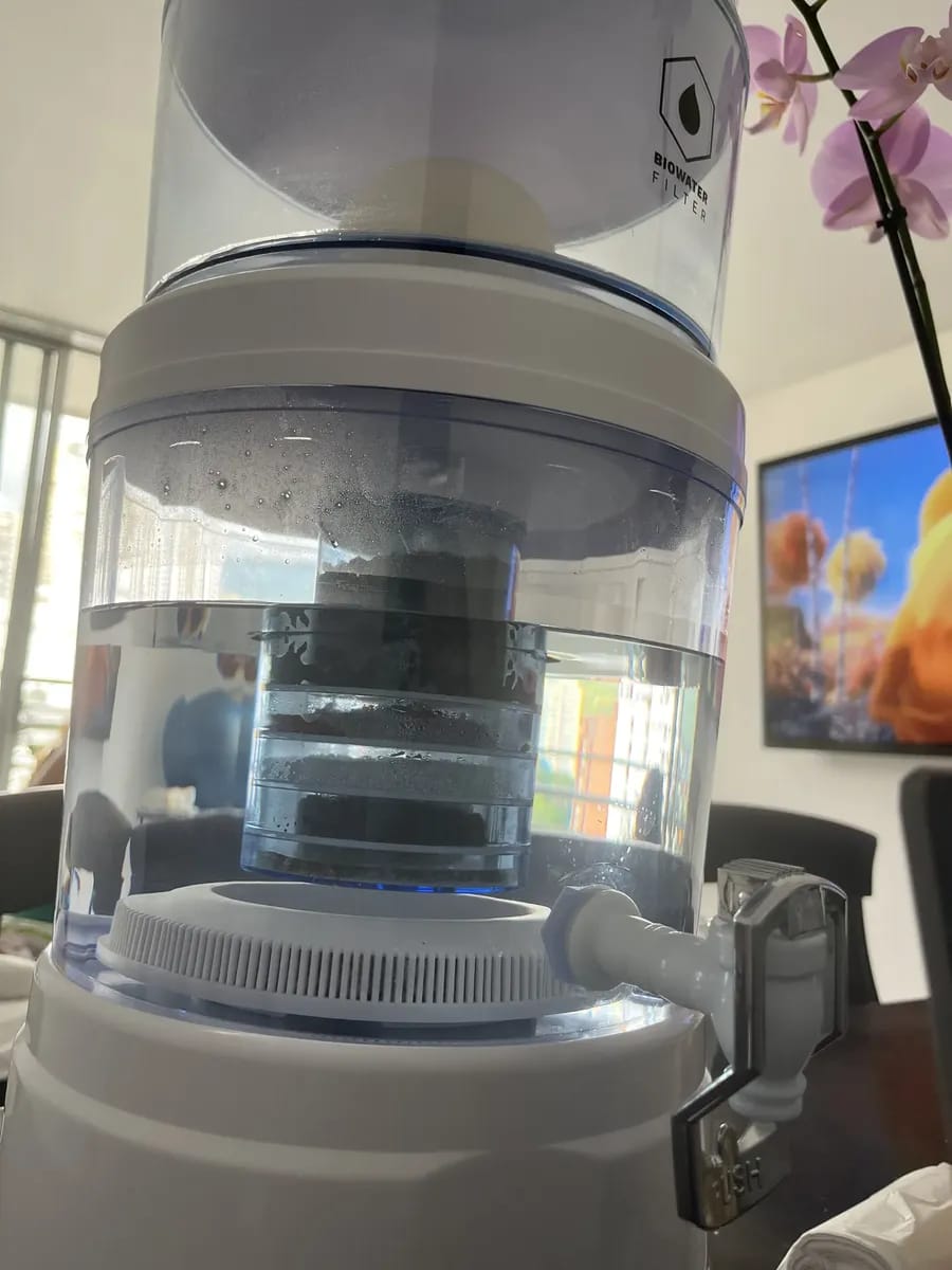 Customer photo review of Purificador de Agua Mineralizador 14L 💧 Incluye 3 Filtros