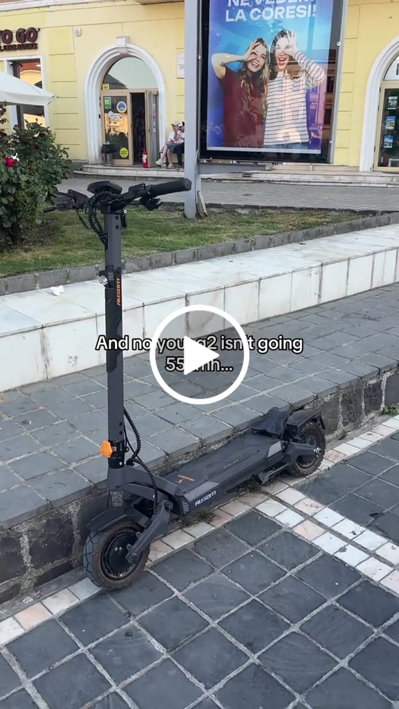 Customer video review of Ausom DT2 Pro Dual Motor E-scooter