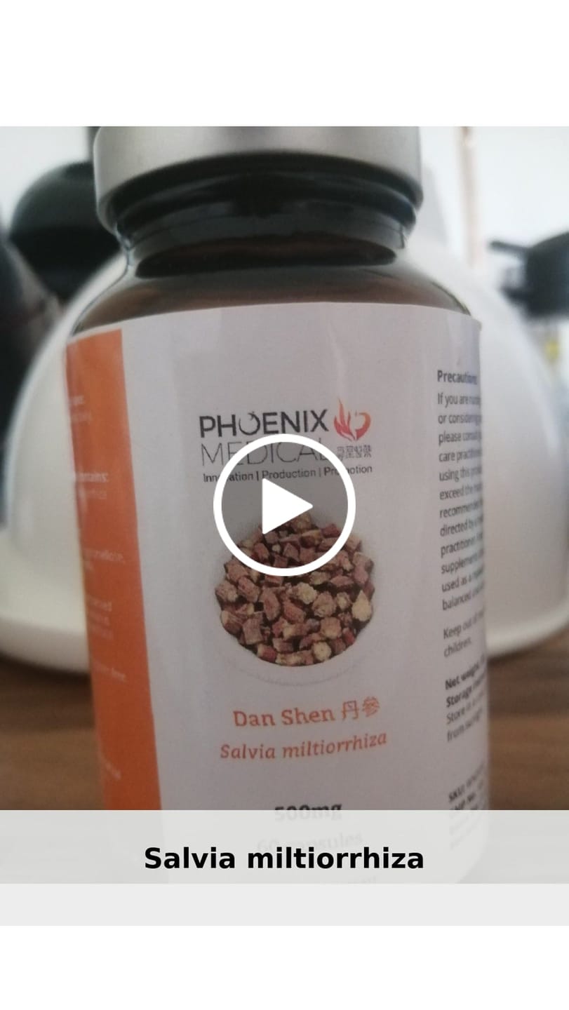 Customer video review of Red Sage (Dan Shen) Supplement - 60 Capsules