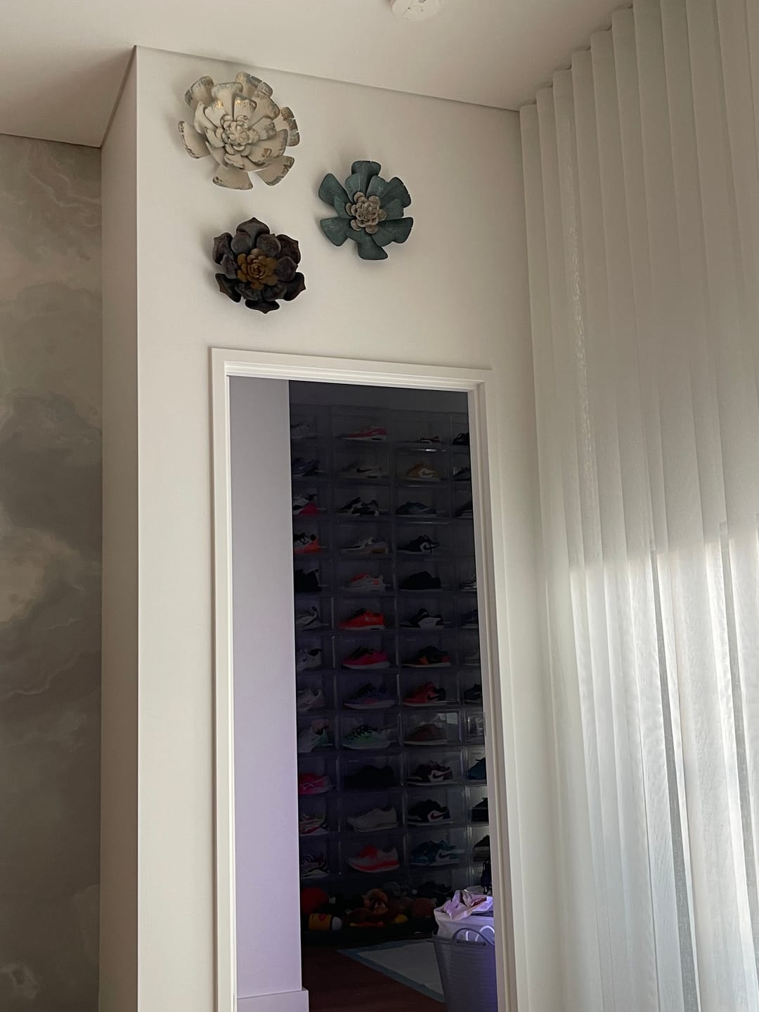 Customer photo review of The Jardin Trio French Country Flower Wall Decor Set of 3, Embossed Metal