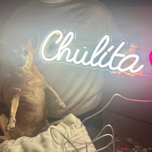 Customer photo review of Custom Neon: Chulita