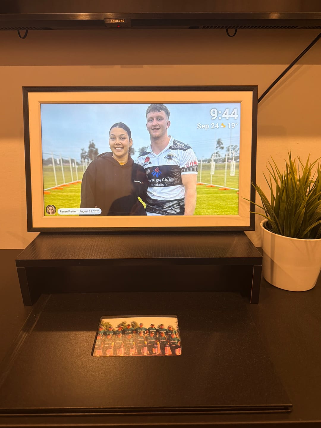 Customer photo review of Digital Photo Frame