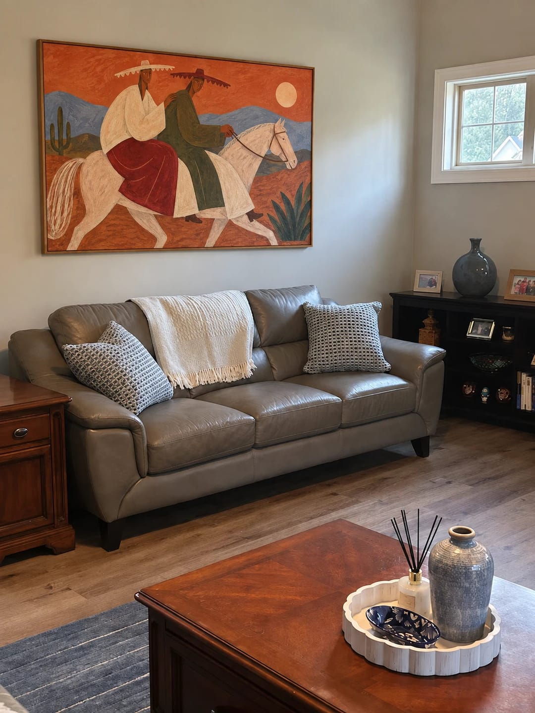 Customer photo review of Modern Folk Art｜Riders Beneath the Desert Moon