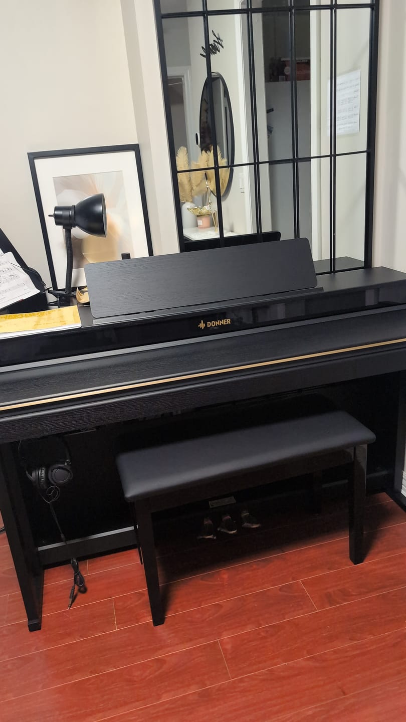Customer photo review of Donner DDP-400 Professional Digital Piano