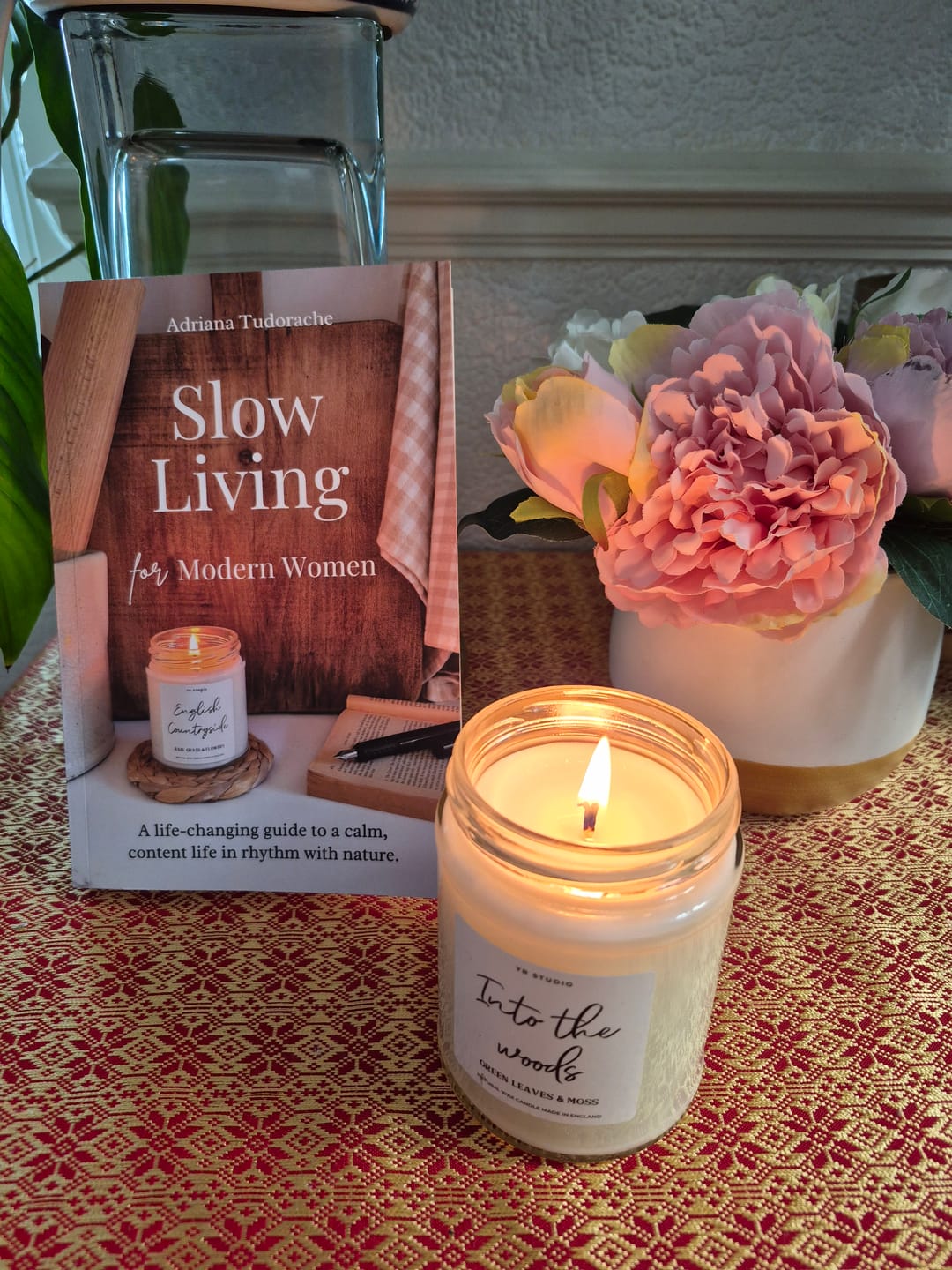 Customer photo review of "Into The Woods" Natural Wax Candle