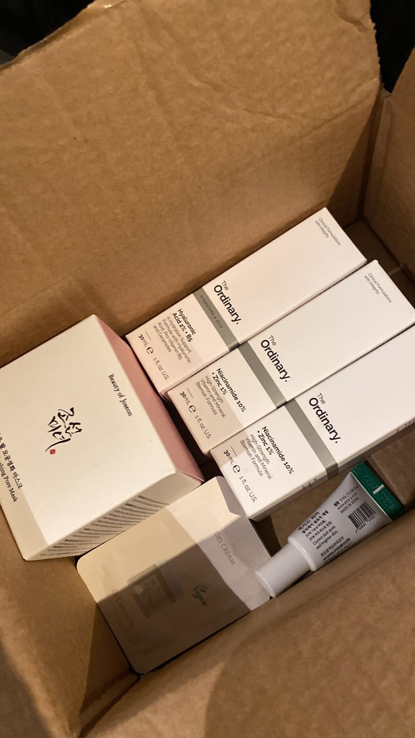 Customer photo review of Hyaluronic Acid 2% + B5 Hydrating Serum
