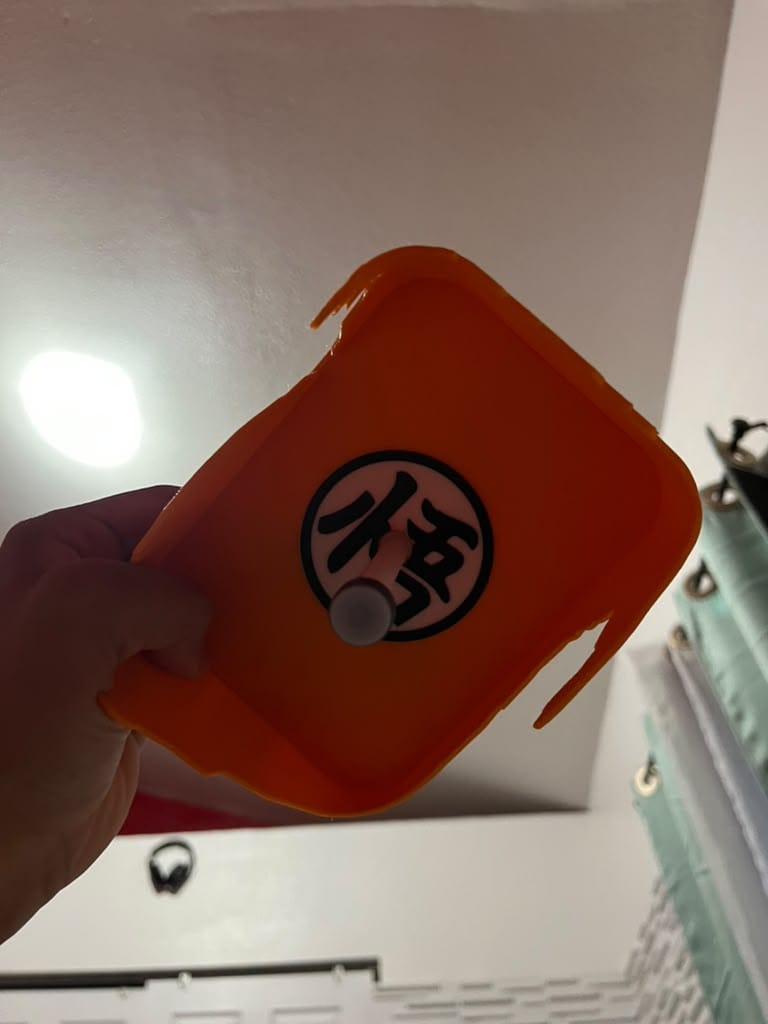 Customer photo review of Goku Shadow Projection Wall Lamp