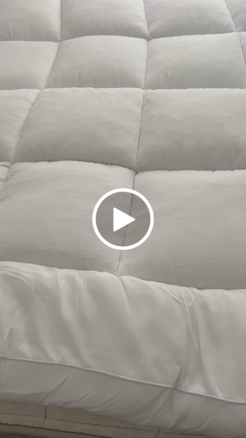 Customer video review of CloudTopper™ Luxury Thick Mattress Topper