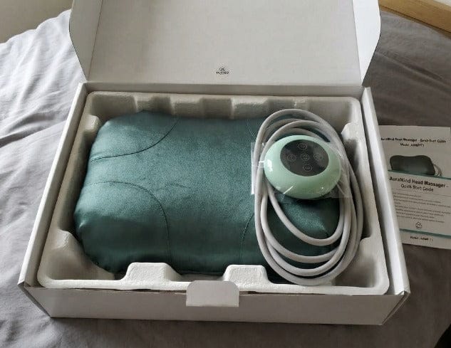Customer photo review of FYROST Vesper — Smart Anti-Snore Pillow