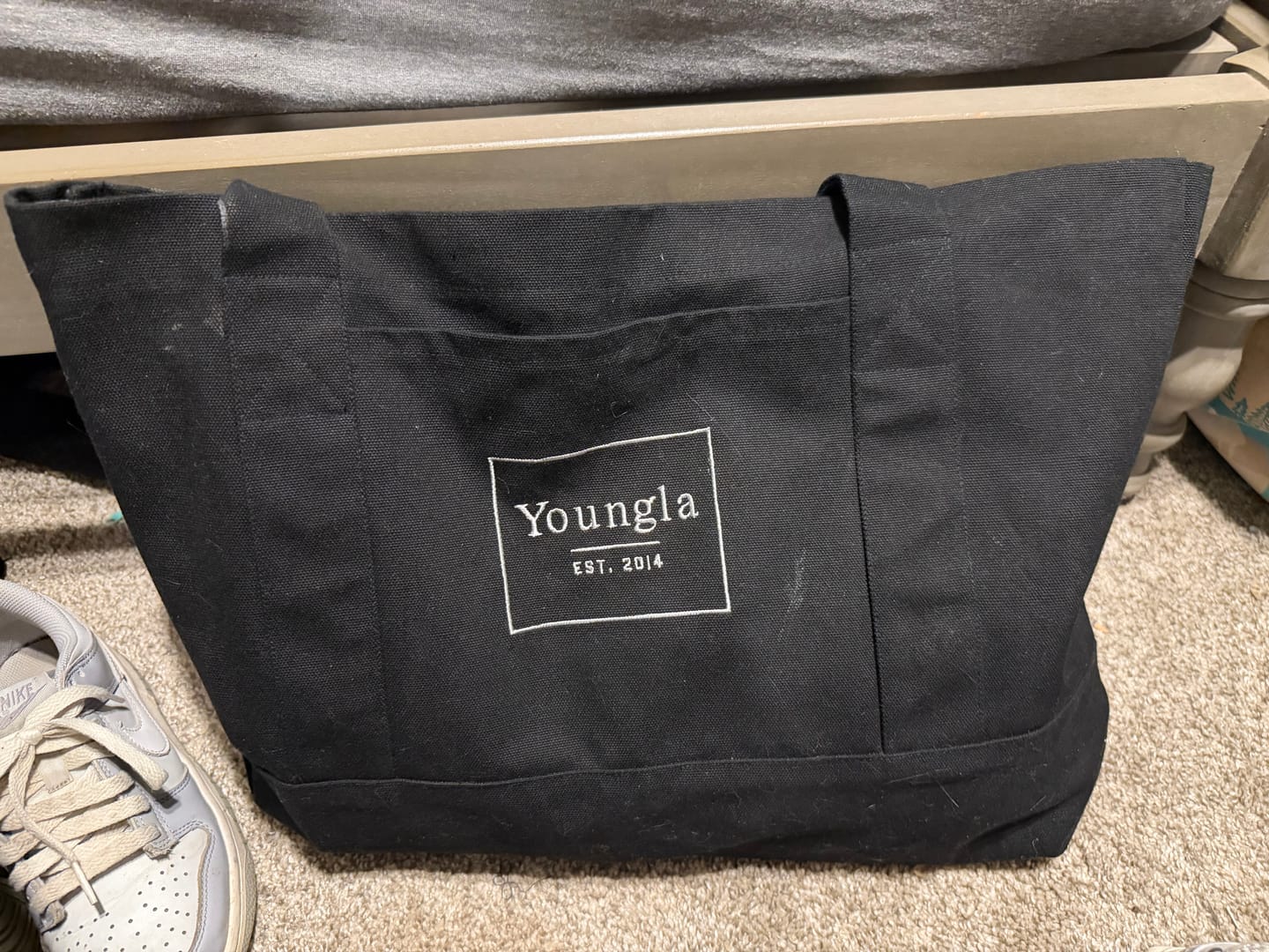 Customer photo review of W611 Harvest Tote Bag