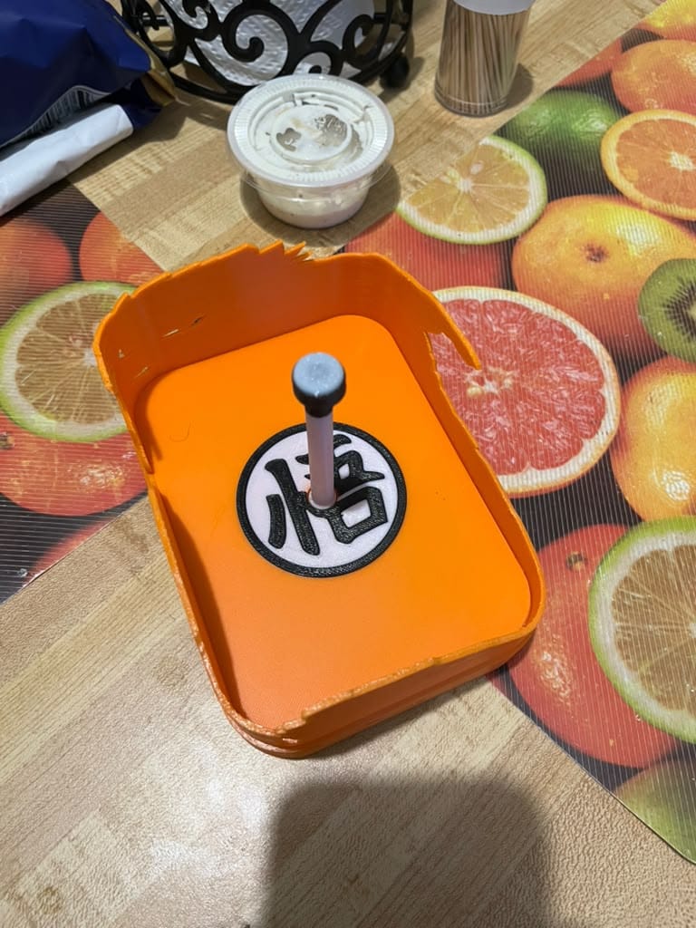 Customer photo review of Goku Shadow Projection Wall Lamp
