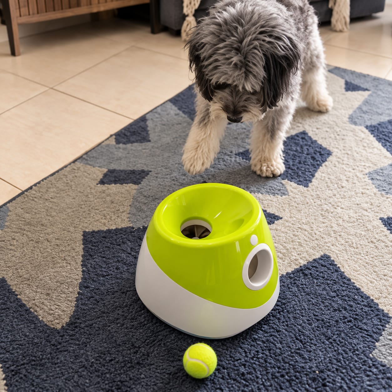 Customer photo review of TheraPaw™ Automatic Dog Ball Launcher