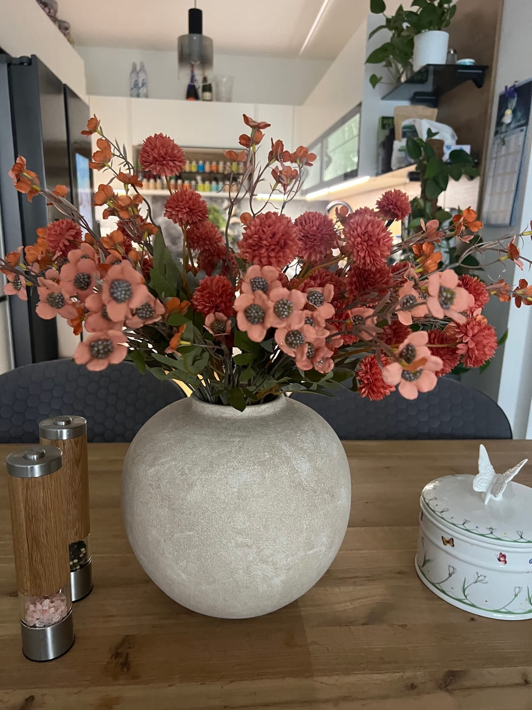 Customer photo review of Wax Arrangement - Terracotta